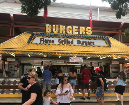 Flame Grilled Burgers