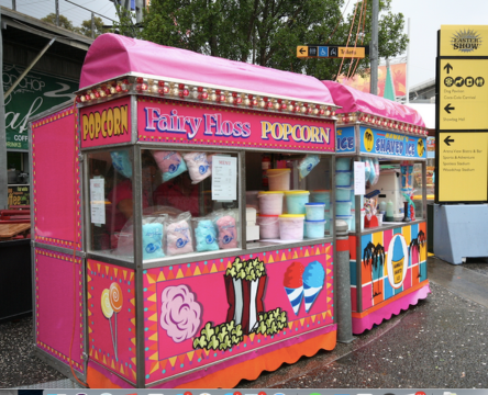 Popcorn/Fairy Floss Cart