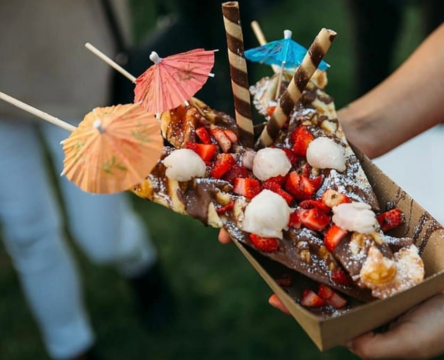 Waffle on a Stick