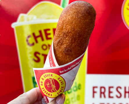 Cheese on a stick